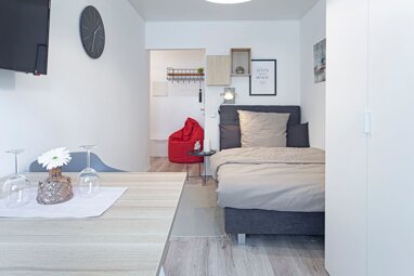 Wohnung zur Miete Wohnen auf Zeit 1.100 € 1 Zimmer 24 m² frei ab sofort Friedrichstadt Düsseldorf 40215