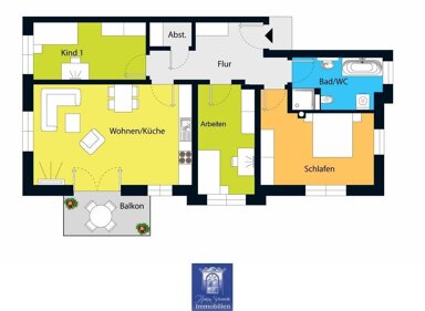 Wohnung zur Miete 1.275 € 4 Zimmer 83,9 m² Mickten (Altmickten) Dresden 01139