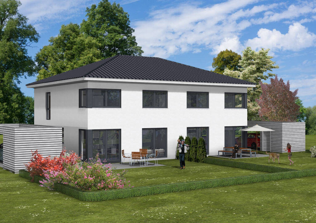 Schlüsselfertige Neubau-DHH im Stadtvillenstil! in Wulferdingsen