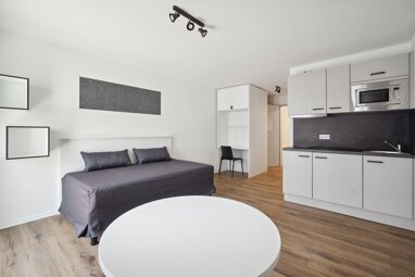 Wohnung zur Miete 429,34 € 1 Zimmer 28 m² 3. Geschoss Connewitz Leipzig 04277