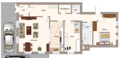 Wohnung zum Kauf 210.000 € 3,5 Zimmer 89,2 m² Bernbach Bad Herrenalb 76332