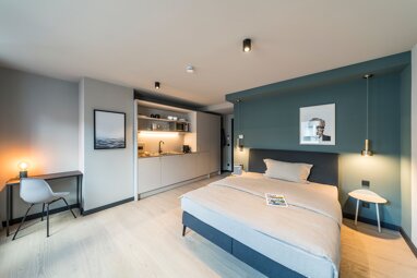 Wohnung zur Miete Wohnen auf Zeit 1.290 € 1 Zimmer 25 m² frei ab sofort Bahnhofsviertel Frankfurt am Main 60329