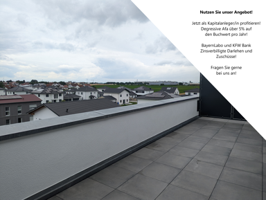 Penthouse zum Kauf provisionsfrei 320.000 € 2 Zimmer 65,4 m² Plattling Plattling 94447