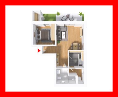 Wohnung zum Kauf Provisionsfrei 329.000 € 2 Zimmer 67,4 m² Himmelsthür Hildesheim 31137