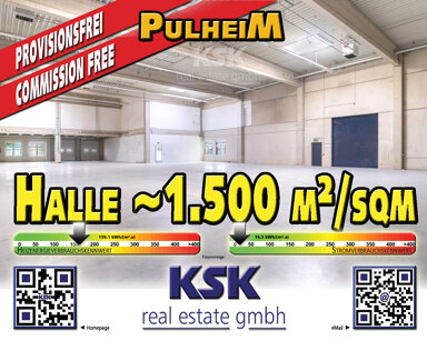 Lagerhalle zur Miete provisionsfrei 6,95 € 1.500 m² Lagerfläche Pulheim 50259