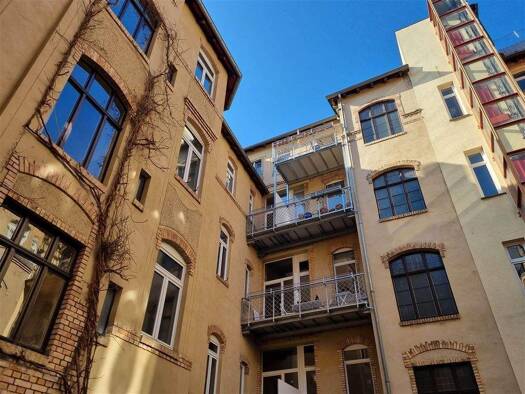 Wohnung zur Miete 520 € 2 Zimmer 74 m² 3. Geschoss frei ab sofort Bernburger Straße 29 Innenstadt Halle 06108