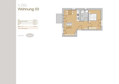 Wohnung zum Kauf Provisionsfrei 251.784 € 2 Zimmer 48,4 m² 1. Geschoss Vilsbiburg Vilsbiburg 84137