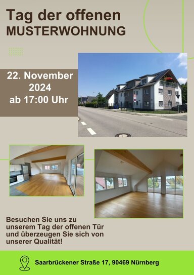 Penthouse zum Kauf provisionsfrei 435.000 € 3 Zimmer 58,4 m² 3. Geschoss frei ab sofort Schniegling Nürnberg 90427