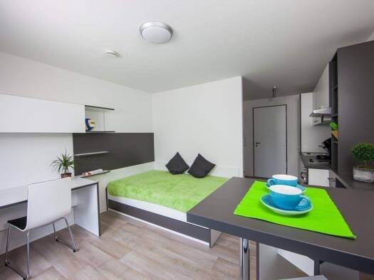 Studio zur Miete 402 € 1 Zimmer 24 m² 1. Geschoss frei ab 01.01.2026 Am Sonnenhügel 5 Schwäbisch Gmünd 73525
