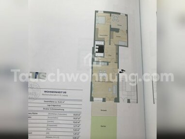 Wohnung zur Miete 1.000 € 3 Zimmer 92 m² Erdgeschoss Plagwitz Leipzig 04229