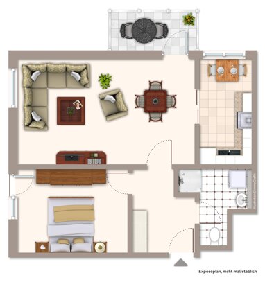 Wohnung zur Miete 330 € 2 Zimmer 53 m² 1. Geschoss Flöha Flöha 09557