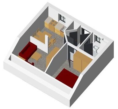 Wohnung zum Kauf 48.000 € 31 m² 1. Geschoss Viechtach Viechtach 94234