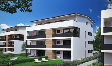 Wohnung zum Kauf provisionsfrei 522.750 € 4,5 Zimmer 112,3 m² 1. Geschoss Sigmaringen Achbergstraße 40 Sigmaringen Sigmaringen 72488