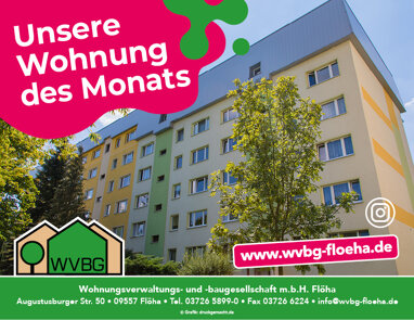 Wohnung zur Miete 275 € 3 Zimmer 55 m² 4. Geschoss frei ab sofort Dr.-Theodor-Neubauer-Straße 6 Flöha Flöha 09557