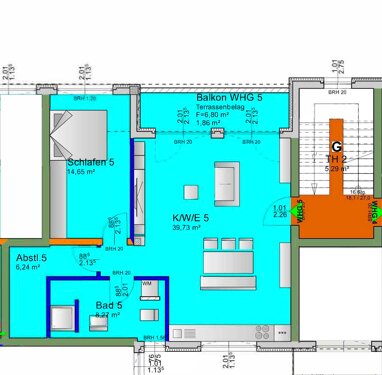 Wohnung zum Kauf 278.409 € 2 Zimmer 70,7 m² 2. Geschoss Römerstraße 68 Nastätten 56355
