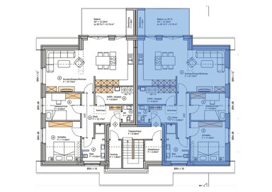 Wohnung zum Kauf 288.600 € 3 Zimmer 91 m² Uelsen Uelsen 49843