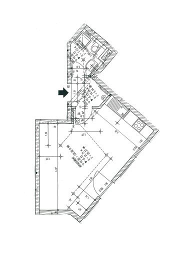 Apartment zur Miete 245 € 1 Zimmer 30,6 m² Erdgeschoss Herschelstraße 17 Reick (Am Lehmhaus) Dresden 01237