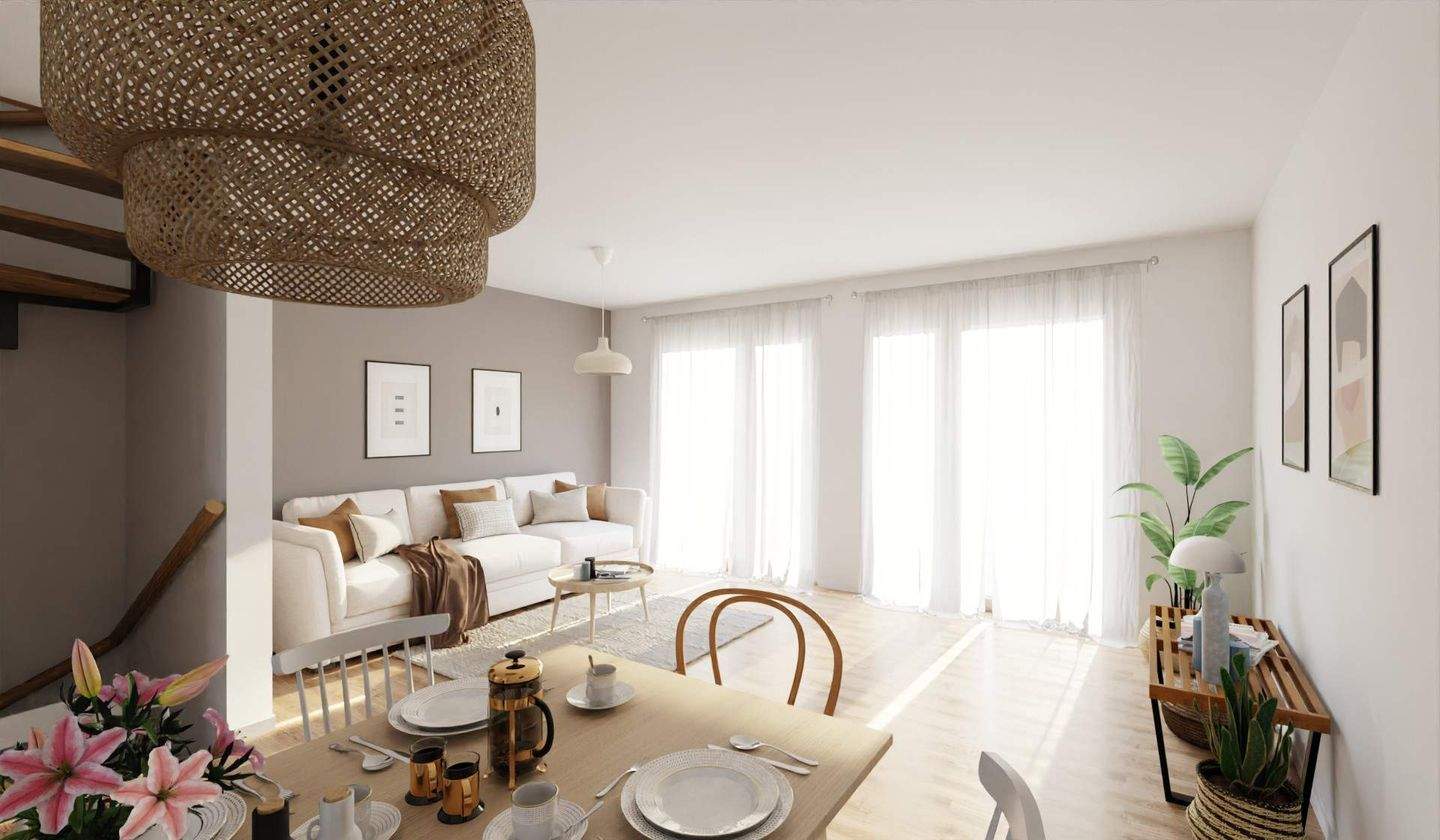 Terrasse, Garten und Studio für mehr Komfort