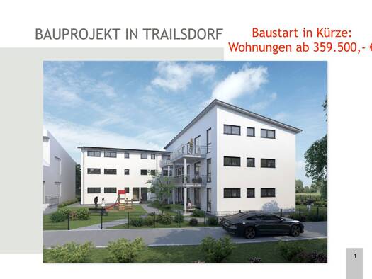 Neubauprojekt zum Kauf Raiffeisengasse 5 Trailsdorf Hallerndorf 91352