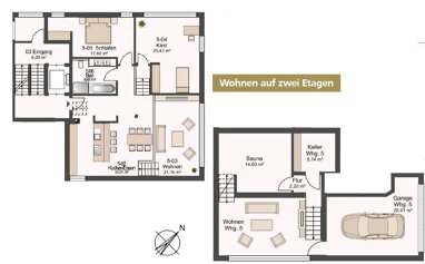 Loft zum Kauf 629.100 € 3,5 Zimmer 128,4 m² Bad Wimpfen Bad Wimpfen 74206