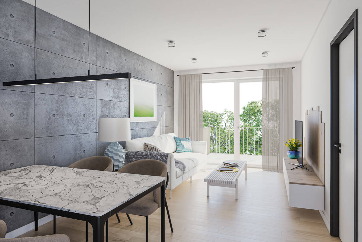 Immobilie in Niederstotzingen - Wohnung 16: 2-Zimmer-Wohnung QNG - Bild 3