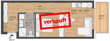 Wohnung zum Kauf 2 Zimmer 40,3 m² Birgitz 6092