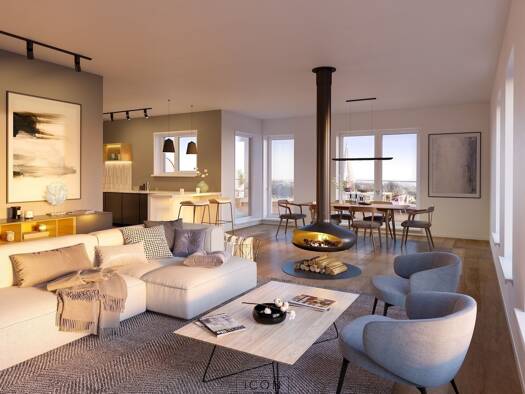 Penthouse zum Kauf - Erstbezug 1.099.000 € 3 Zimmer 129 m² 3. Geschoss Osdorf Hamburg 22549