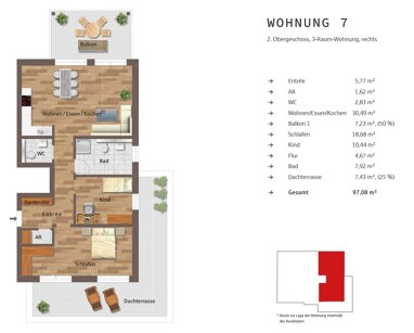 Wohnung zum Kauf Provisionsfrei 453.000 € 3 Zimmer 97,1 m² Altstadt II - Nord Mülheim 45473