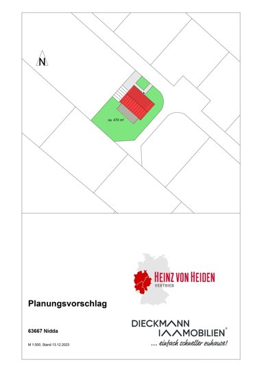 Einfamilienhaus zum Kauf Provisionsfrei 352.933 € 4 Zimmer 132 m² 470 m² Grundstück Ober - Schmitten Nidda / Ulfa 63667