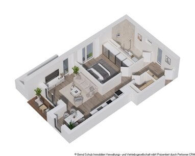 Wohnung zum Kauf 348.000 € 2 Zimmer 56,8 m² Hartkirchener Chaussee 17a Halstenbek 25469