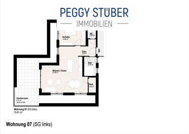 Penthouse zur Miete 983 € 2 Zimmer 75,6 m² Waldbreitbach Waldbreitbach 56588
