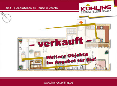 Wohnung zum Kauf 139.000 € 2 Zimmer 68 m² EG Vechta Vechta 49377