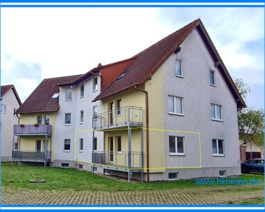 Wohnung zur Miete 270 € 2 Zimmer 52,5 m² Erdgeschoss Arensdorf Köthen OT Arensdorf 06369