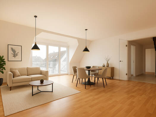 Maisonette zur Miete 1.600 € 5 Zimmer 126 m² 3. Geschoss Faulbruchstraße 28A Rüsselsheim 65428