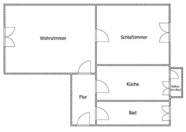 Wohnung zur Miete 723,48 € 2 Zimmer 55,3 m² 3. Geschoss Rather Kreuzweg 4 Rath Düsseldorf 40472