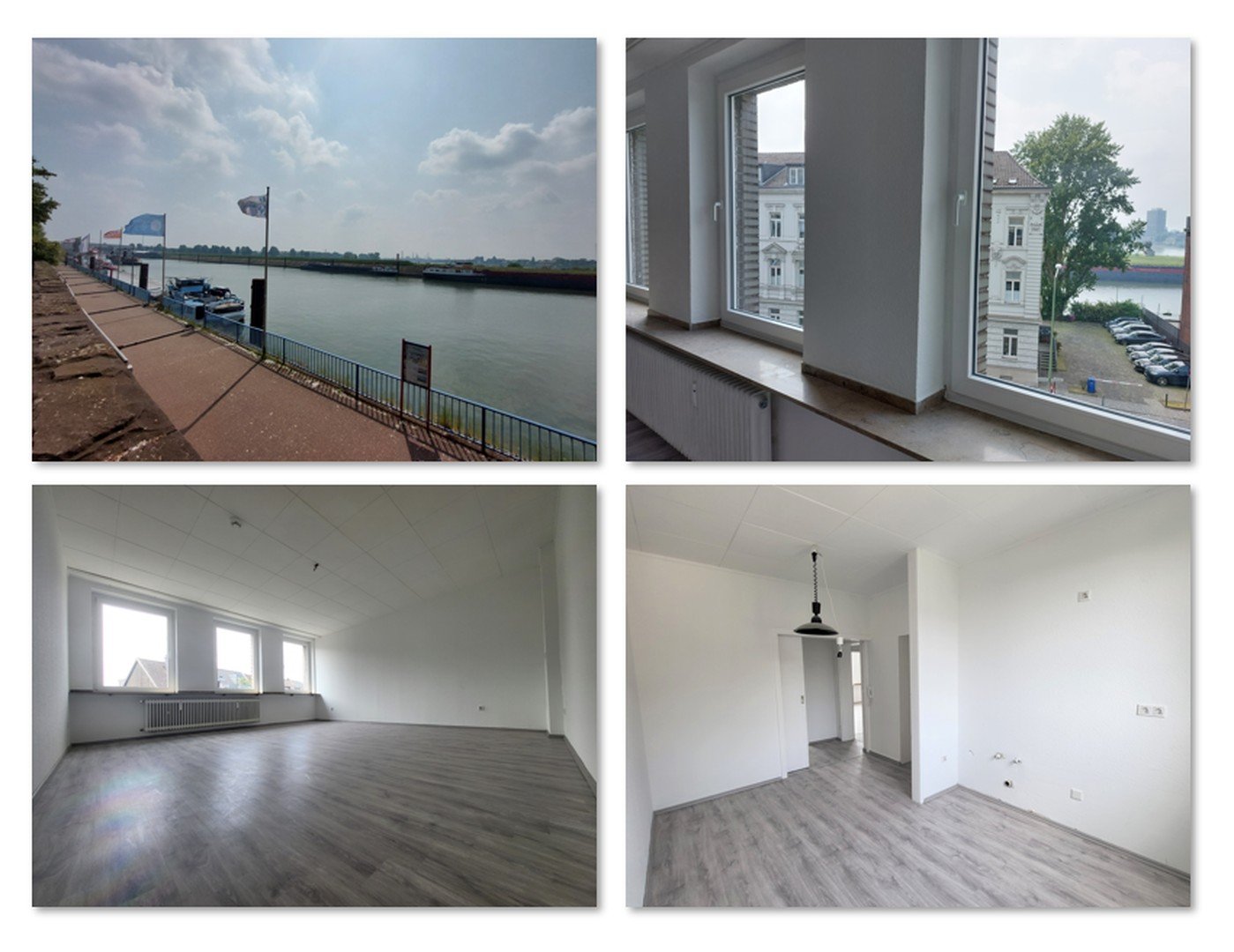 Wohnung zum Kauf Provisionsfrei 129.000 € 2,5 Zimmer 79 m²<br/>Wohnfläche 2. Stock<br/>Geschoss Rheinallee 15 Ruhrort Duisburg 47119