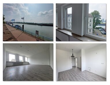 Wohnung zum Kauf Provisionsfrei 129.000 € 2,5 Zimmer 79 m² 2. Geschoss Rheinallee 15 Ruhrort Duisburg 47119