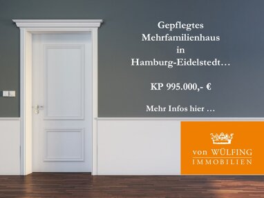 Mehrfamilienhaus zum Kauf 995.000 € 656 m² Grundstück Eidelstedt Hamburg 22523