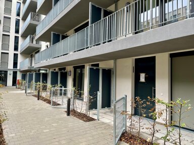 Terrassenwohnung zur Miete 699 € 1,5 Zimmer 42 m² EG Am historischen Lokschuppen 12 Innenstadt Fürth 90762