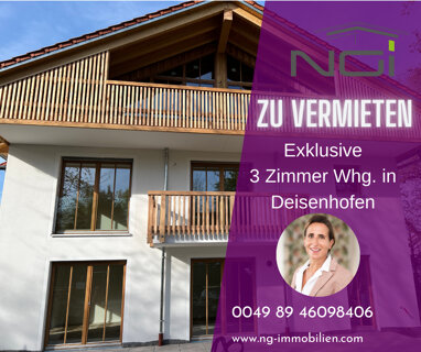 Wohnung zur Miete 2.184 € 3 Zimmer 104 m² 1. Geschoss Am Rain 14 Deisenhofen Oberhaching / Deisenhofen 82041