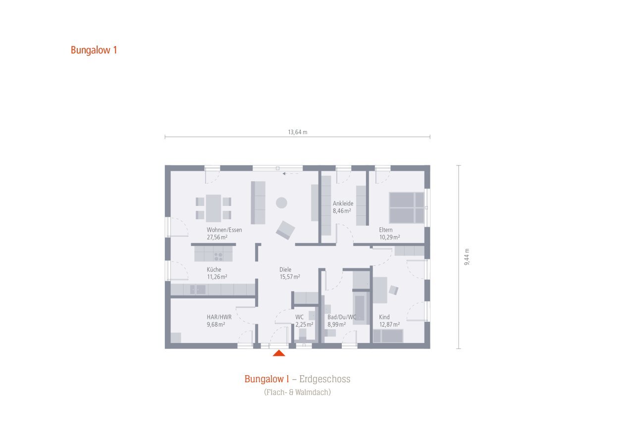 Bungalow zum Kauf provisionsfrei 525.000 € 3 Zimmer 107 m²<br/>Wohnfläche 490 m²<br/>Grundstück Marzahn Berlin 12681