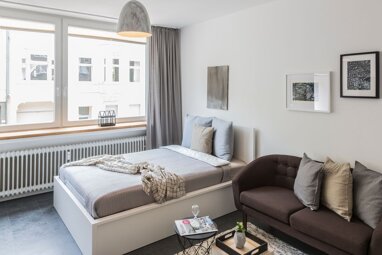 Wohnung zur Miete Wohnen auf Zeit 1.200 € 1 Zimmer 28 m² frei ab 09.07.2024 Flingern - Nord Düsseldorf 40235