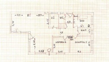 Haus zum Kauf provisionsfrei 140.000 € 3 Zimmer 90 m² Marrensdamm 61a Flensburg Mürwik - Friedheim Flensburg 24944