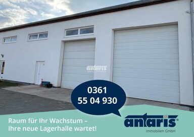 Lagerhalle zur Miete 350 m² Lagerfläche Hohenwinden Erfurt 99086