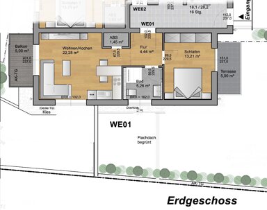 Wohnung zum Kauf 258.000 € 2 Zimmer 48 m² EG Gelnhausen Gelnhausen 63571