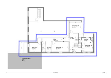 Wohnung zur Miete 800 € 4 Zimmer 144 m² Am Langen Kamp 30 Methler Kamen 59174
