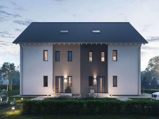 Doppelhaushälfte zum Kauf provisionsfrei 471.789 € 6 Zimmer 216 m² 387 m² Grundstück Empfingen 72186