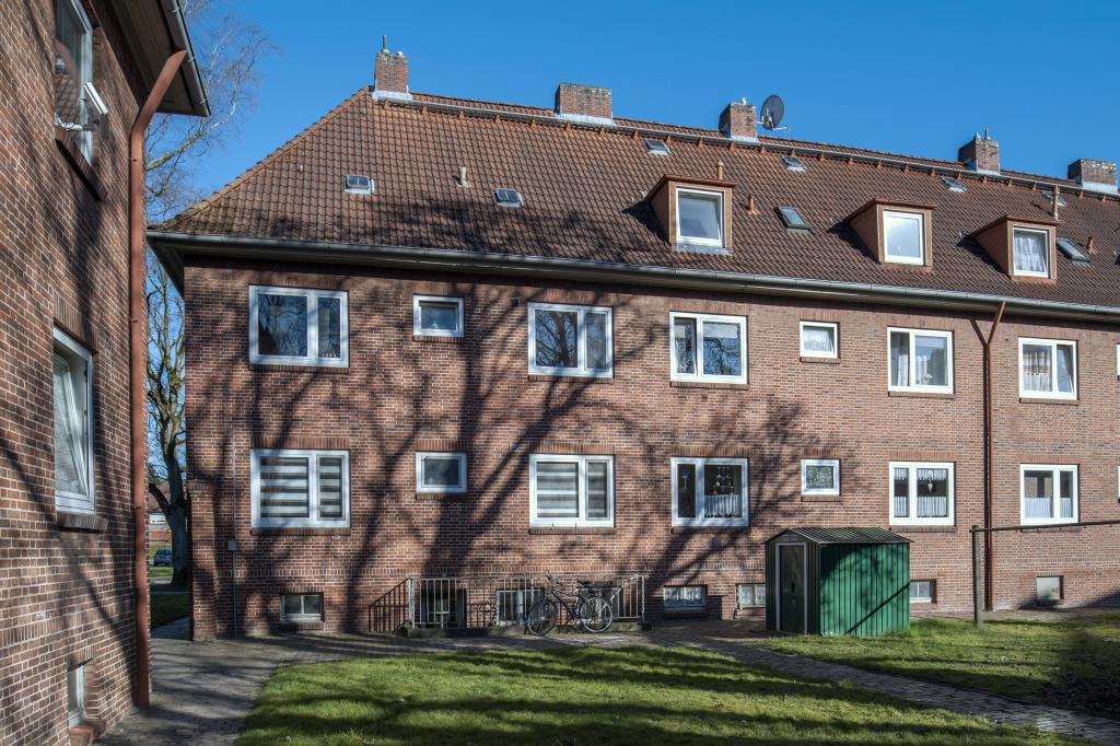 Wohnung zur Miete 349 € 3 Zimmer 51,5 m²<br/>Wohnfläche 2. Stock<br/>Geschoss Schillerstraße 62 Bant Wilhelmshaven 26382