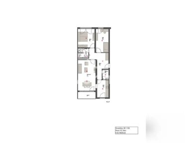 Wohnung zur Miete Tauschwohnung 1.200 € 3,5 Zimmer 80 m² Mülheim Köln 51065