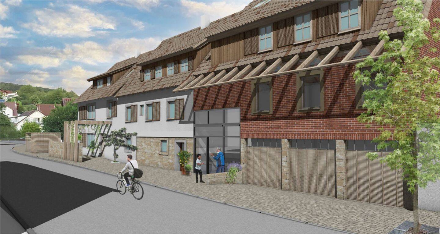 Immobilie in Auenwald - Moderne 3,5-Zimmer-Wohnung mit Südbalkon - Bild 3